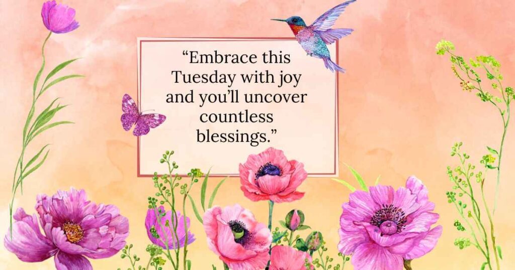 Bountiful Tuesday Blessings