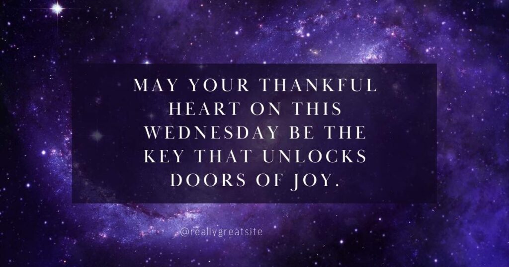 Finding Peace and Joy with Positive Thankful Wednesday Blessings