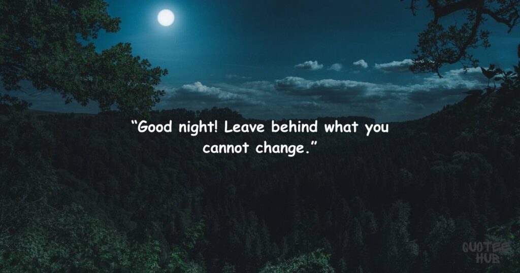 Inspirational Good Night Quotes