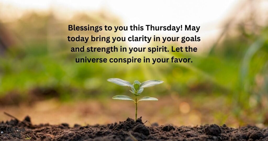 Thursday Good Morning Blessings