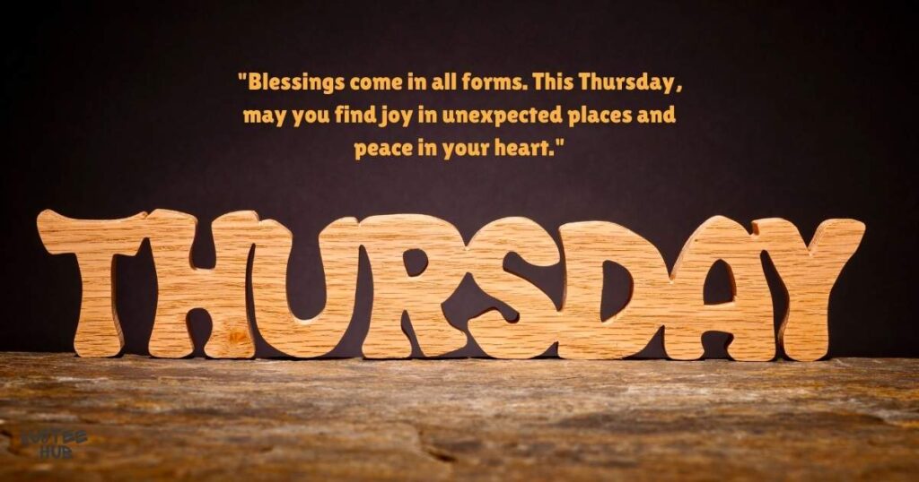 Thursday Blessings Quotes