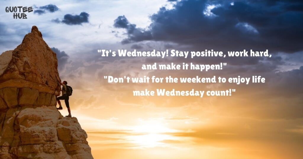 Wednesday Motivational Quotes