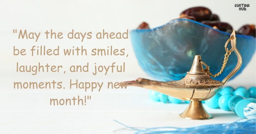 Happy New Month Wishes