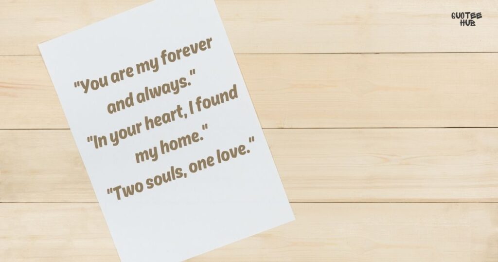 Short Love Quotes for Custom Engraving