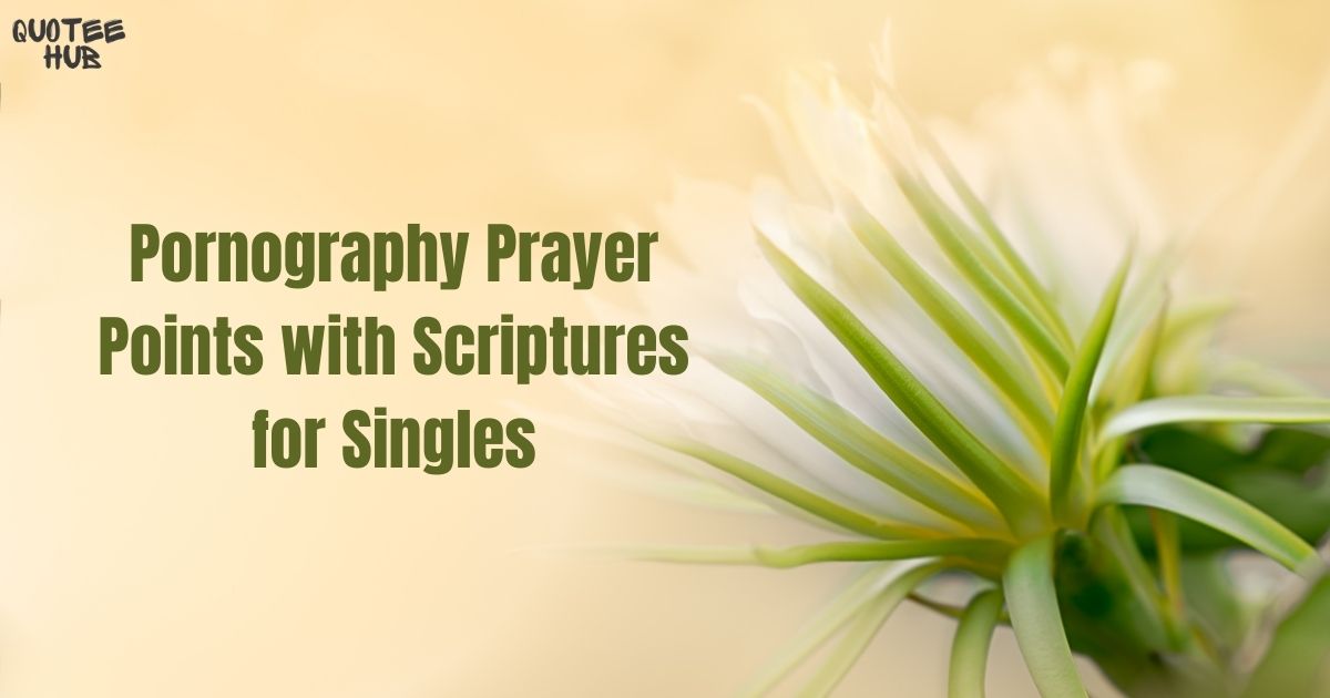 Prayer Points Scriptures for Singles