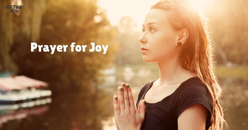 Prayer for Joy