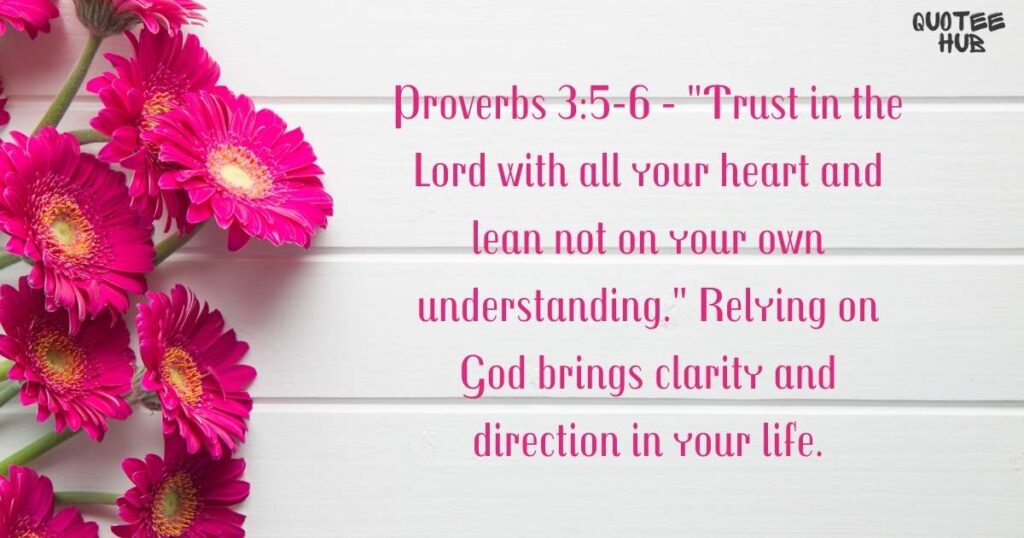 Good Morning Thursday Bible Verses