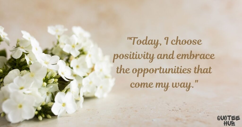 Positive Affirmations