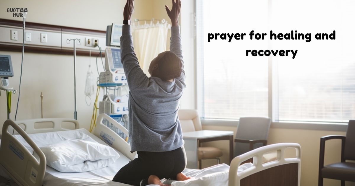 prayer for healing and recovery