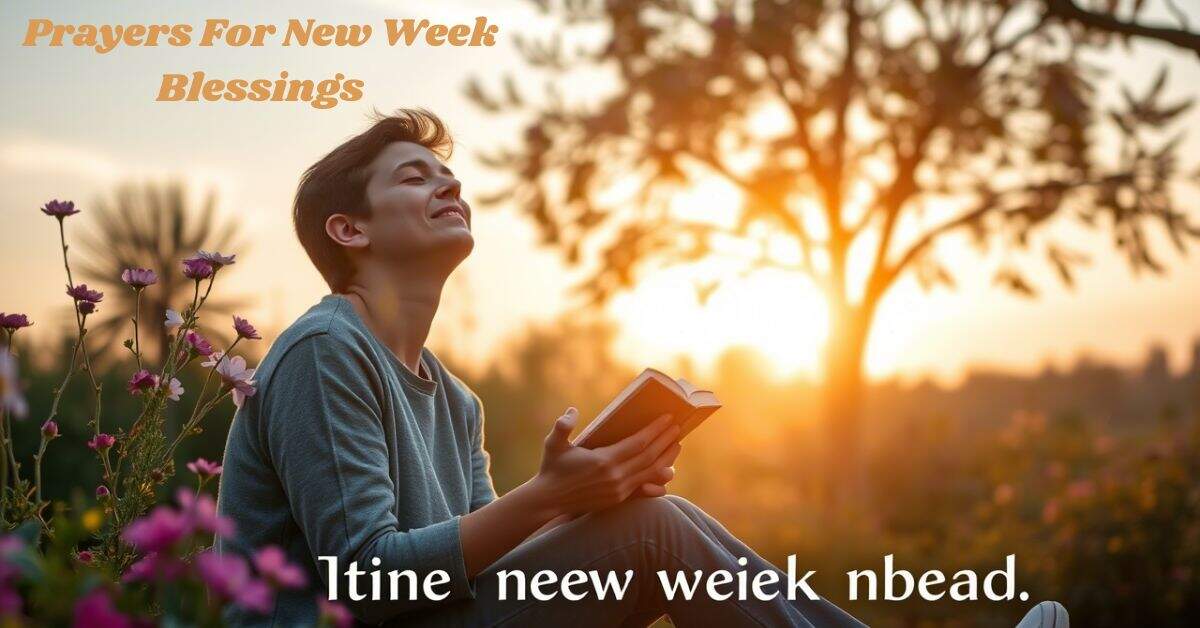 Prayers For New Week Blessings